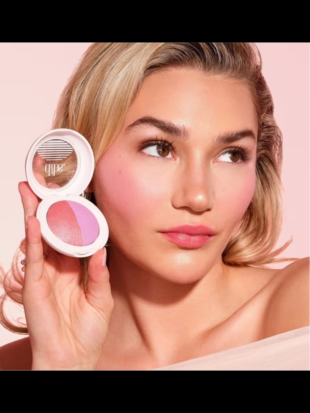 DIBS Beauty Duet Baked Blush Duo In Pop Star NIB